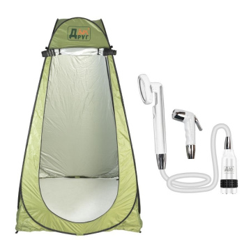 Душ выносной, аккумуляторный, портативная сборная палатка, переносной биотуалет